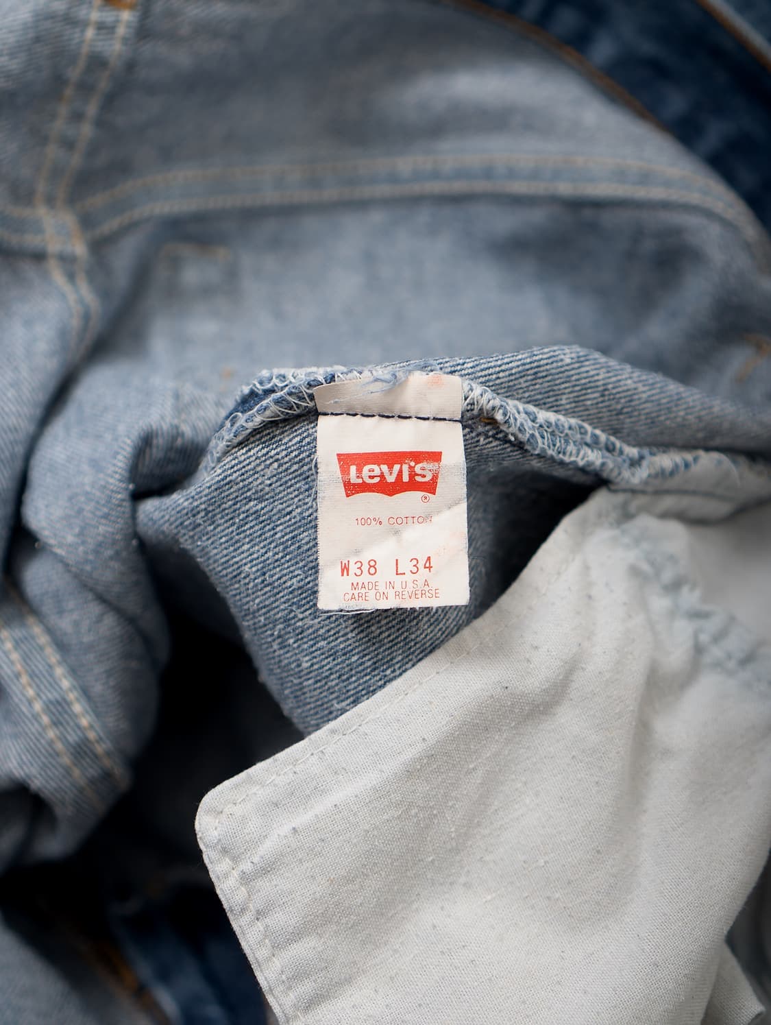 90’s Levi’s 501 Washed Denim Pants 상품이미지2