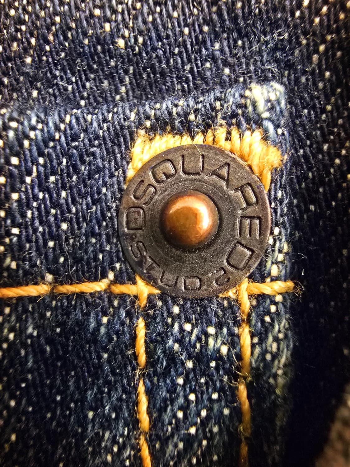 디스퀘어드2(Dsquared2)슬림핏 쿨가이 생지 데님 팬츠: 상품이미지3