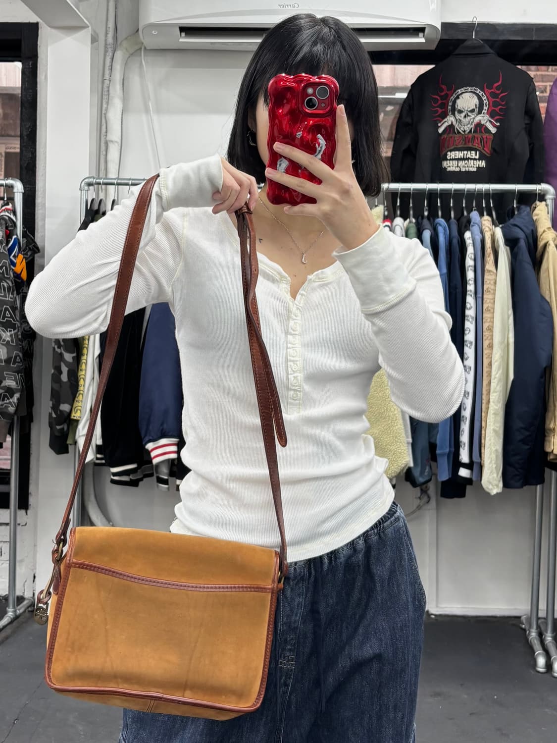 팀버랜드 누벅 숄더백  상품이미지3