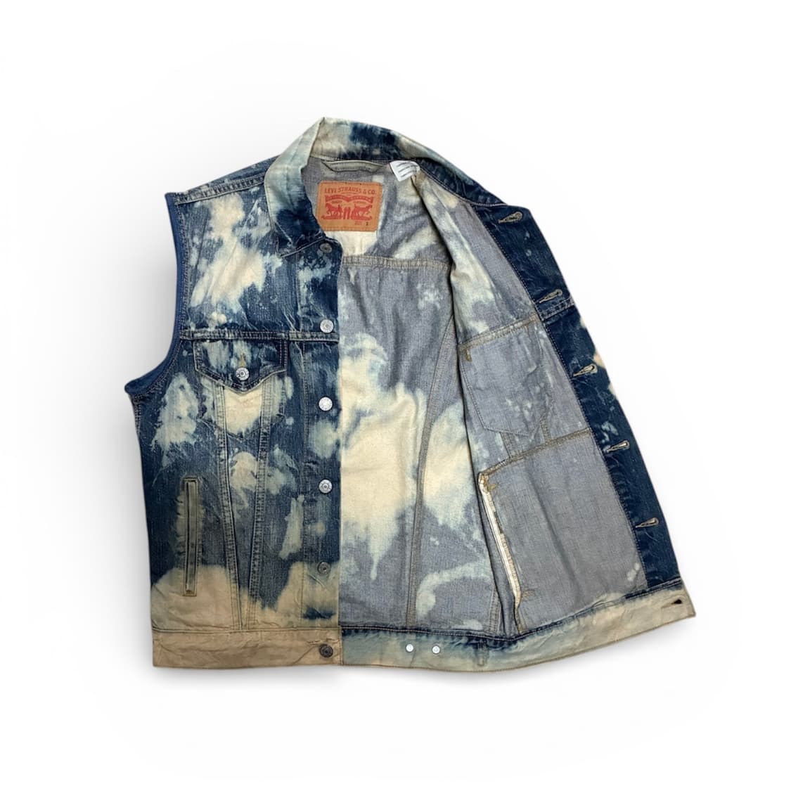 [새상품] 리바이스 워싱 조끼 베스트 (M/95) 상품이미지3
