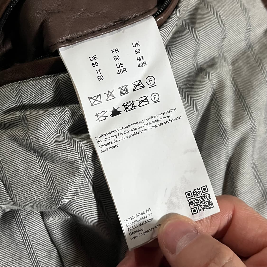 [100] 휴고보스 신형 가죽자켓 상품이미지10