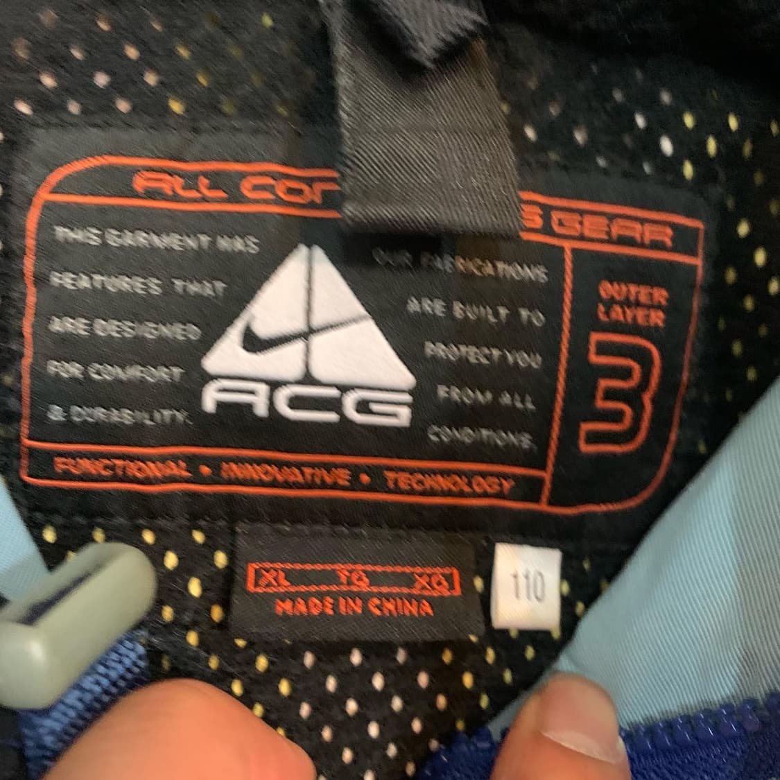 NIKE ACG 올드스쿨 나이키 스키 파카 상품이미지5
