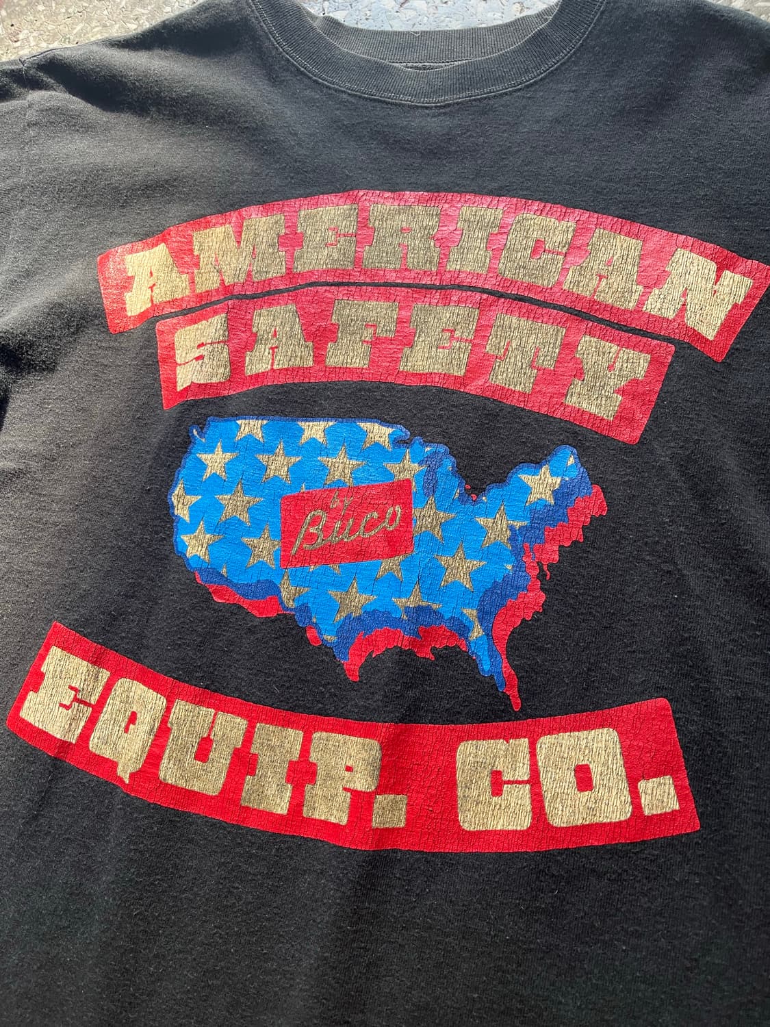 Buco 부코 아메리칸 세이프티 그래픽 긴팔티셔츠 상품이미지5