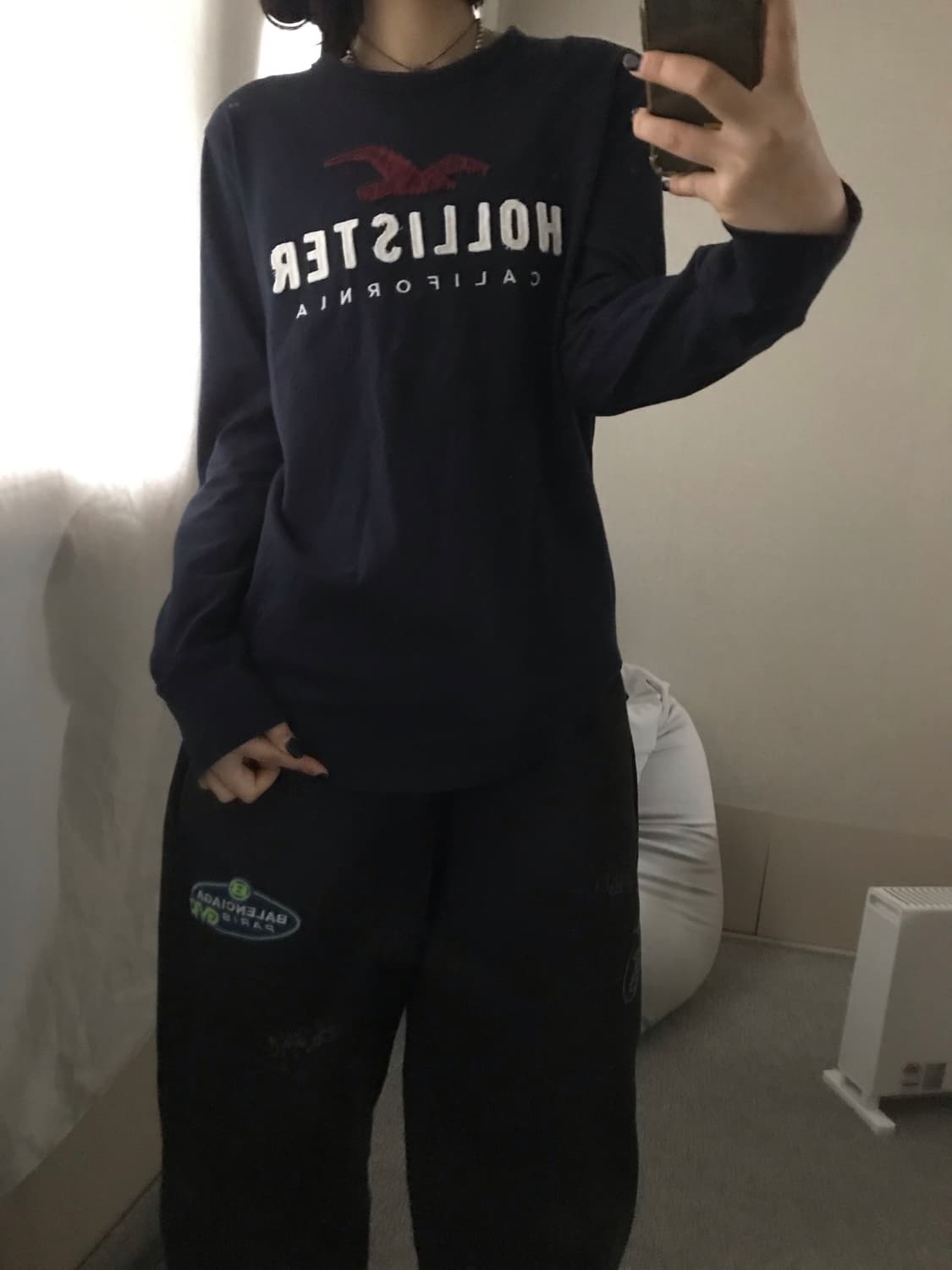 홀리스터 네이비 롱슬리브 상품이미지5