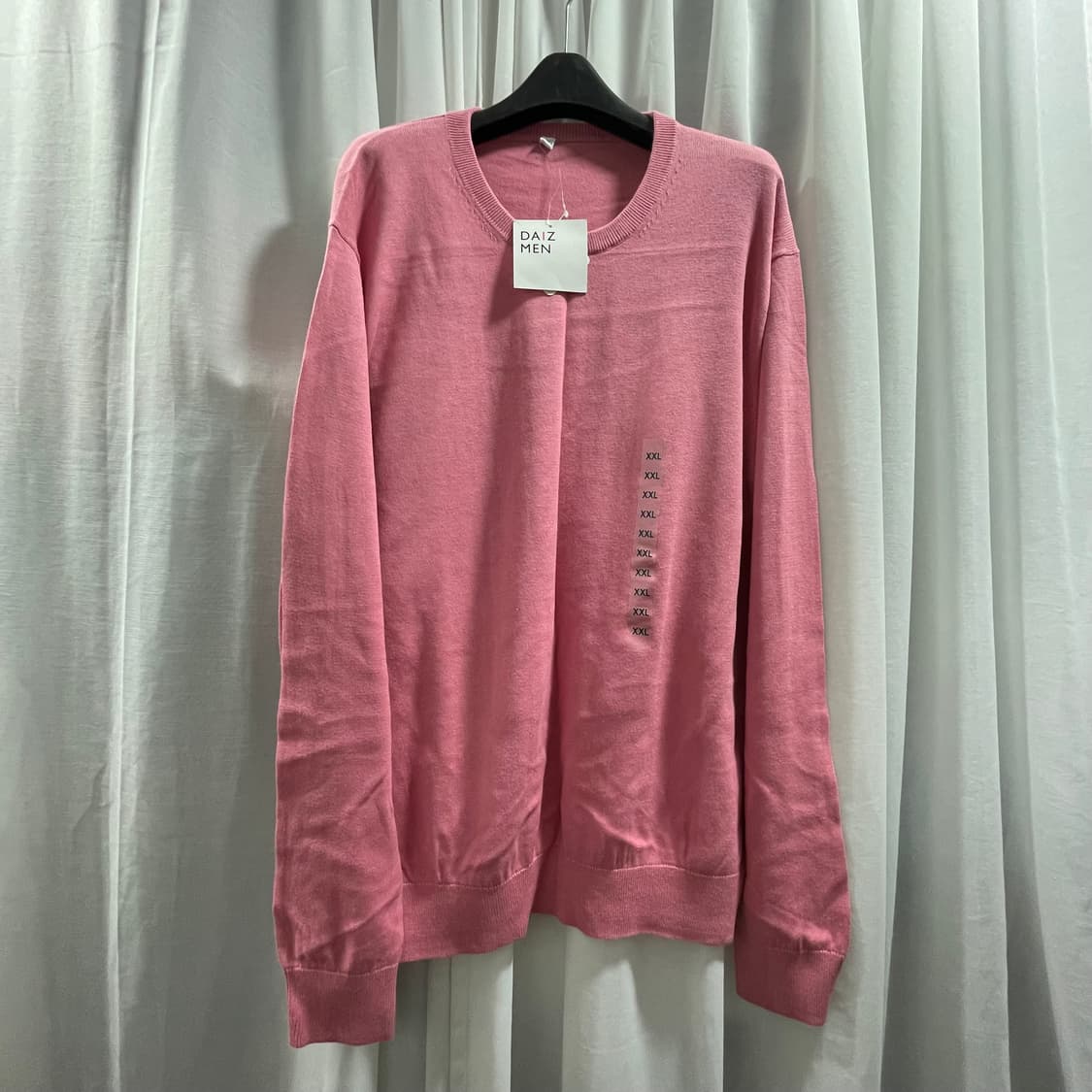 데이즈/ 오가닉 코튼 스웨터 핑크, 옐로우/ XXL 상품이미지1