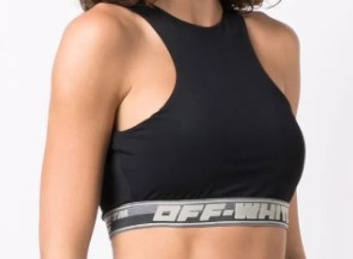 오프화이트 레이서백  로고 브라탑 상품이미지2