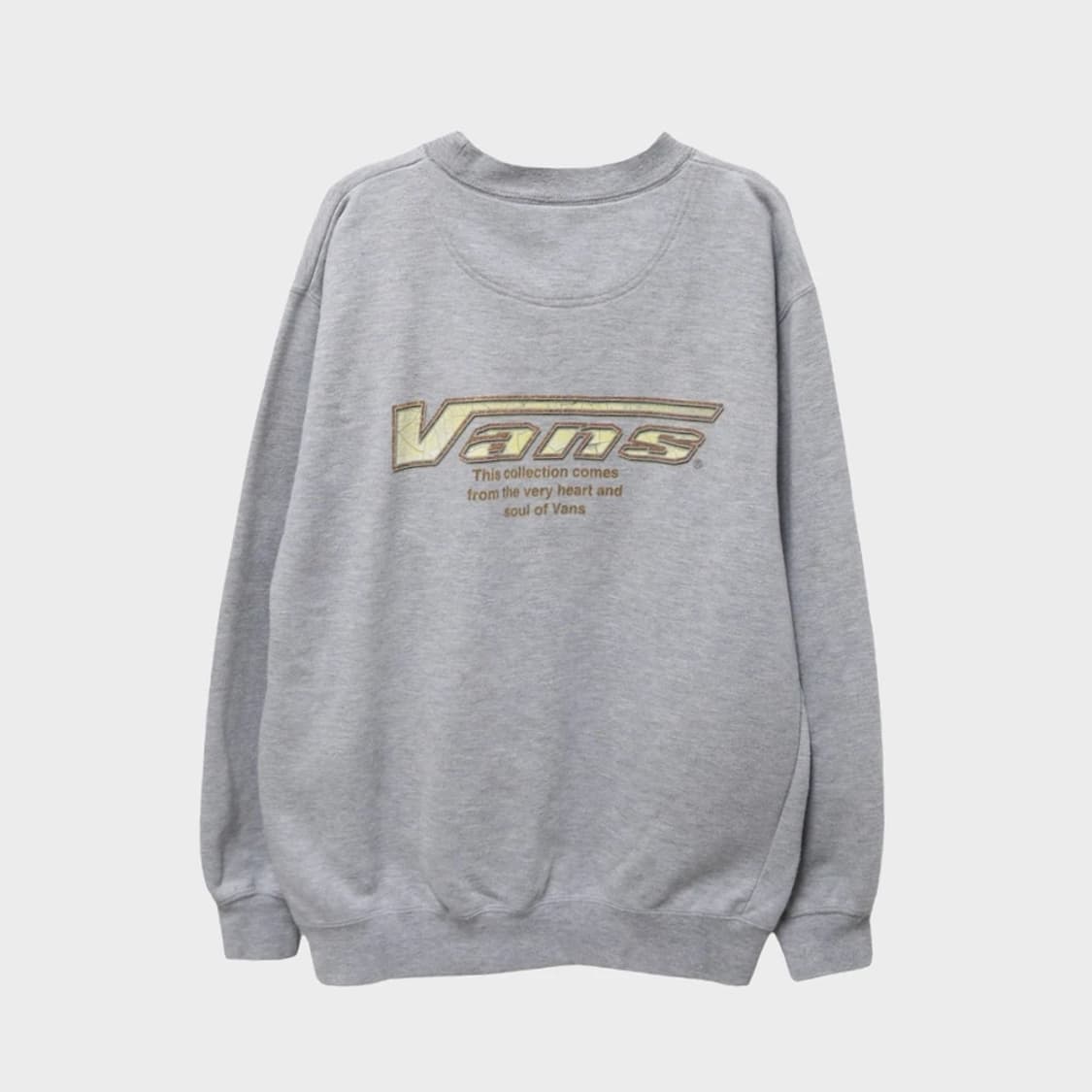 90'S VANS  크랙 프린팅 맨투맨 64343 상품이미지1