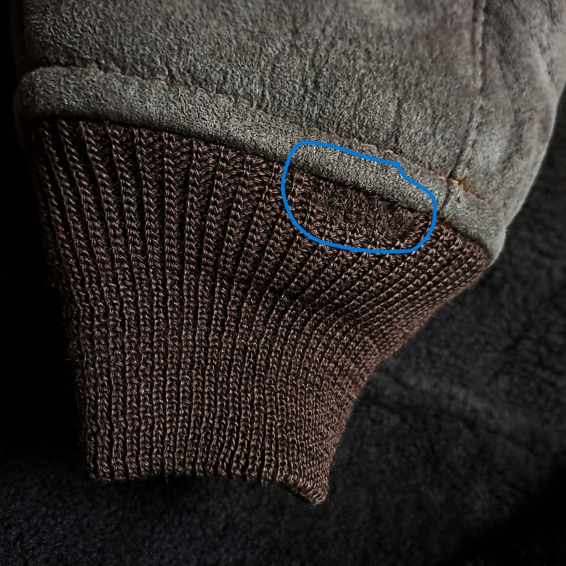 (택포) MADE IN USA 시어링 양가죽 양털 무스탕 105 B32 상품이미지10