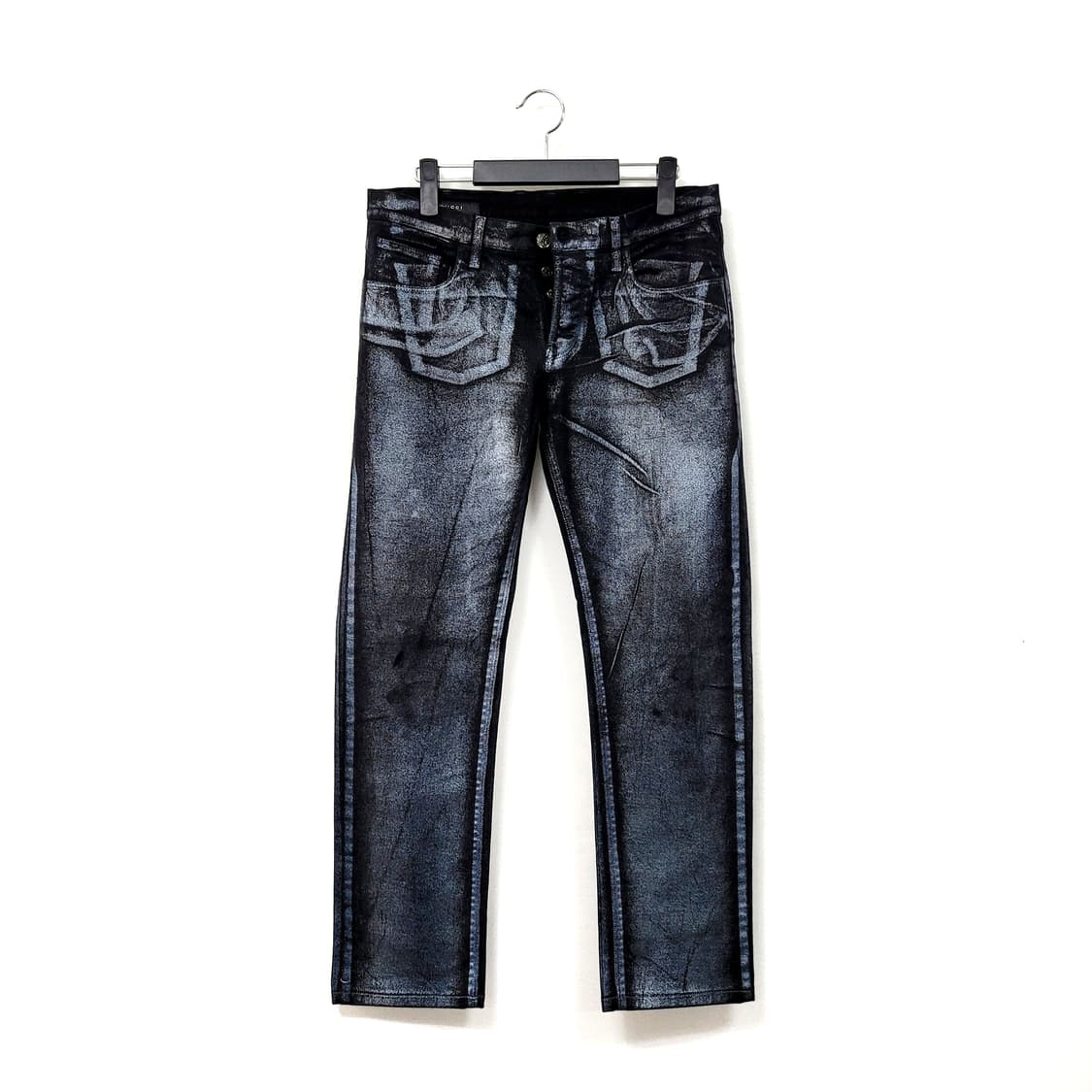 구찌 슈퍼스키니 블리치드 버튼플라이 상품이미지1