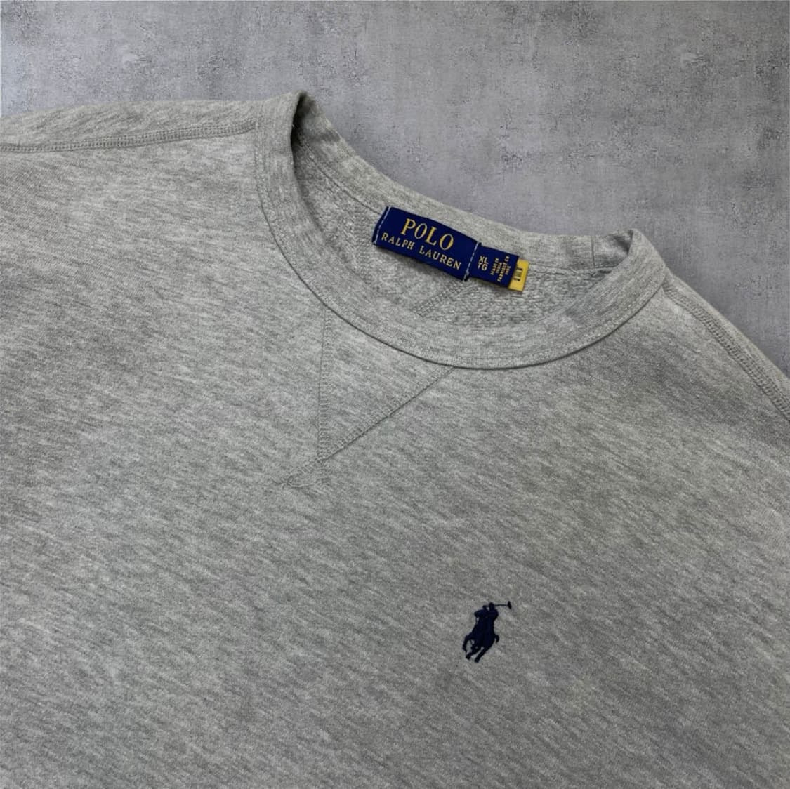 폴로 랄프로렌 그레이 포니로고 기모 맨투맨 XL 상품이미지4
