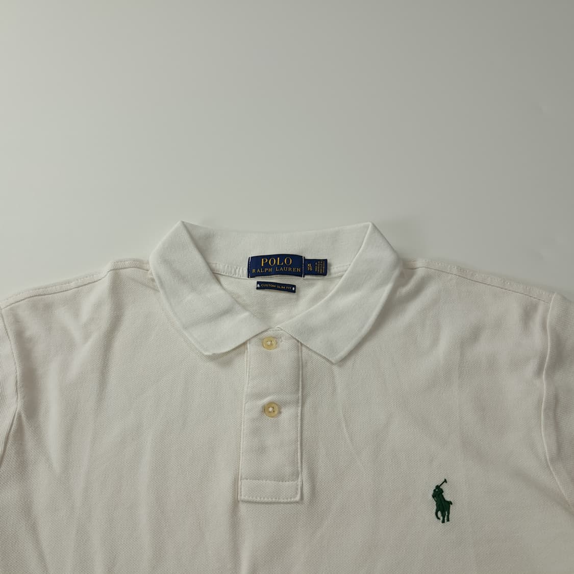 CK433 XL 폴로 커스텀슬림핏 화이트칼라 반팔 셔츠 남방 상품이미지2