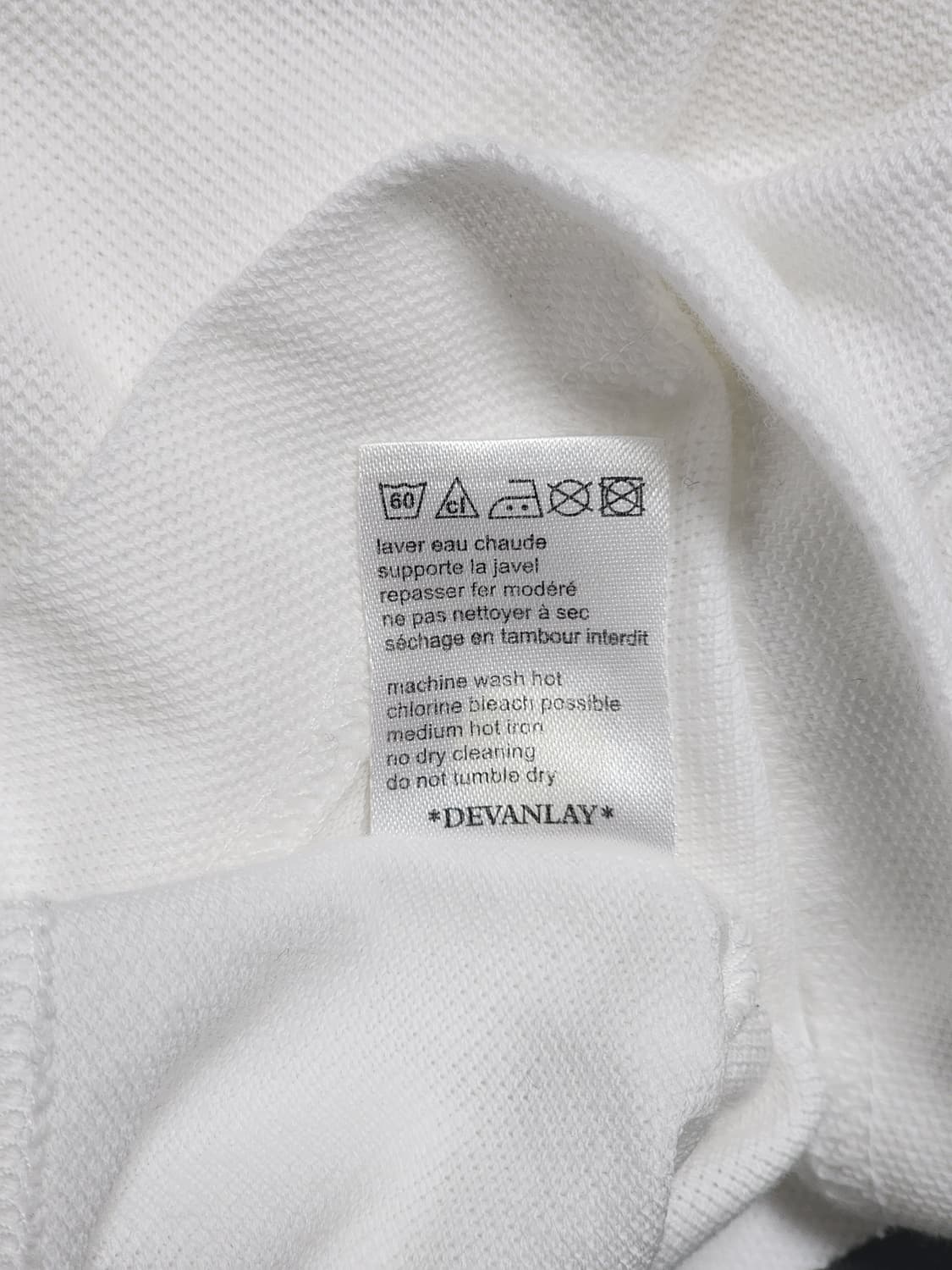 라코스테 여성 긴팔 폴로 티셔츠 화이트 40 상품이미지6