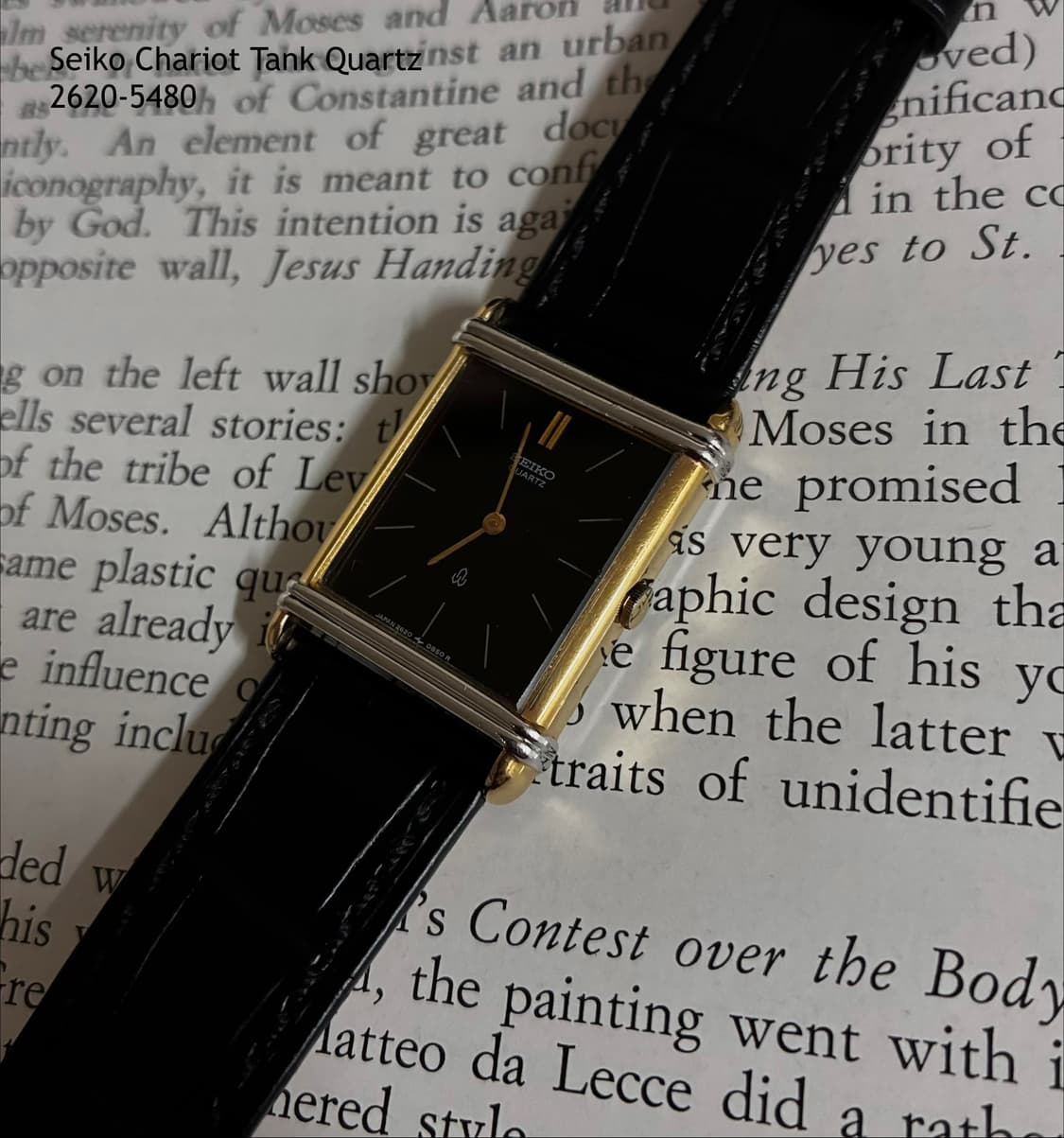 Seiko Chariot Tank Quartz 상품이미지3