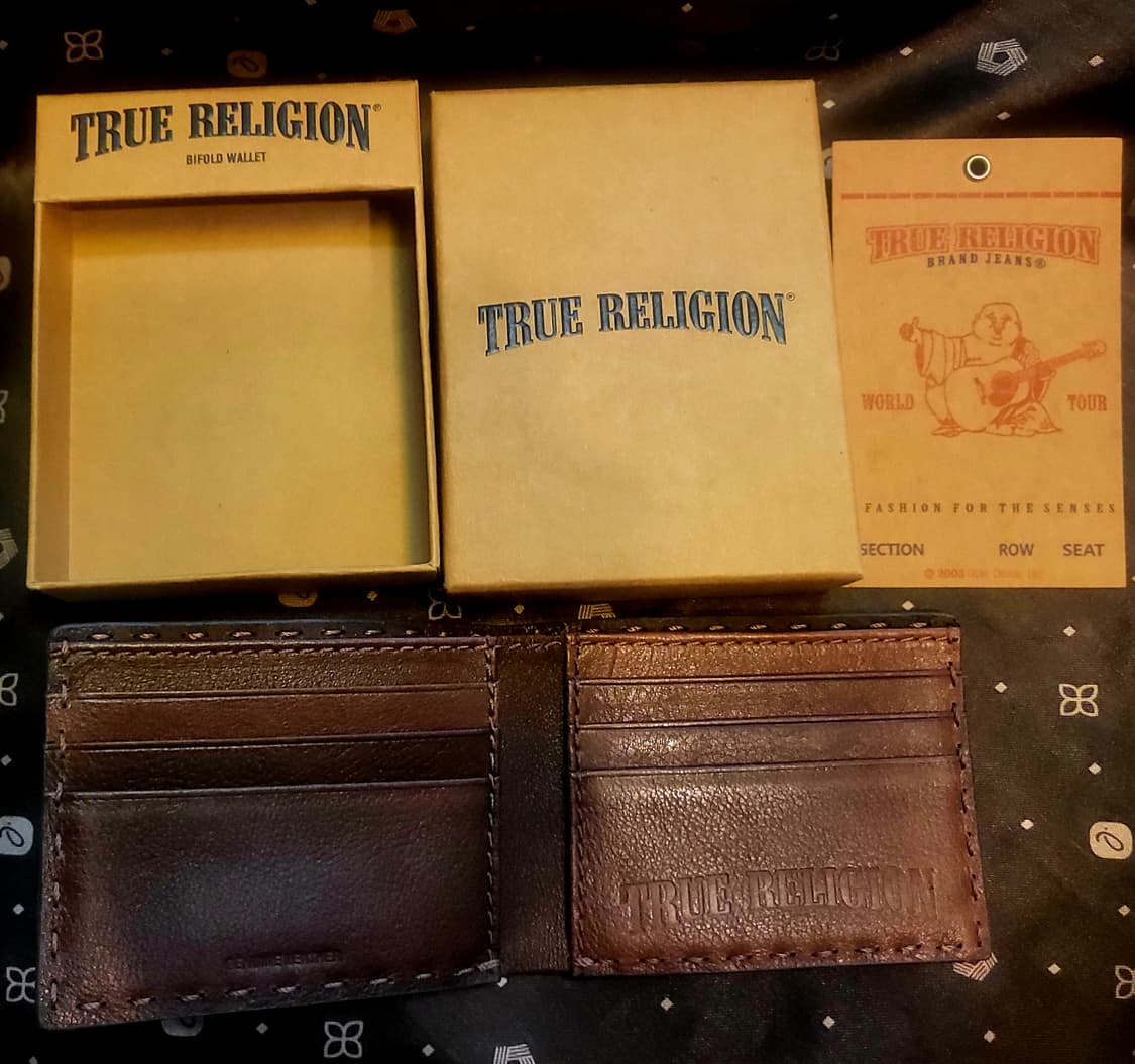 [미사용 새상품] 트루릴리전  남자 레더 반지갑 상품이미지5