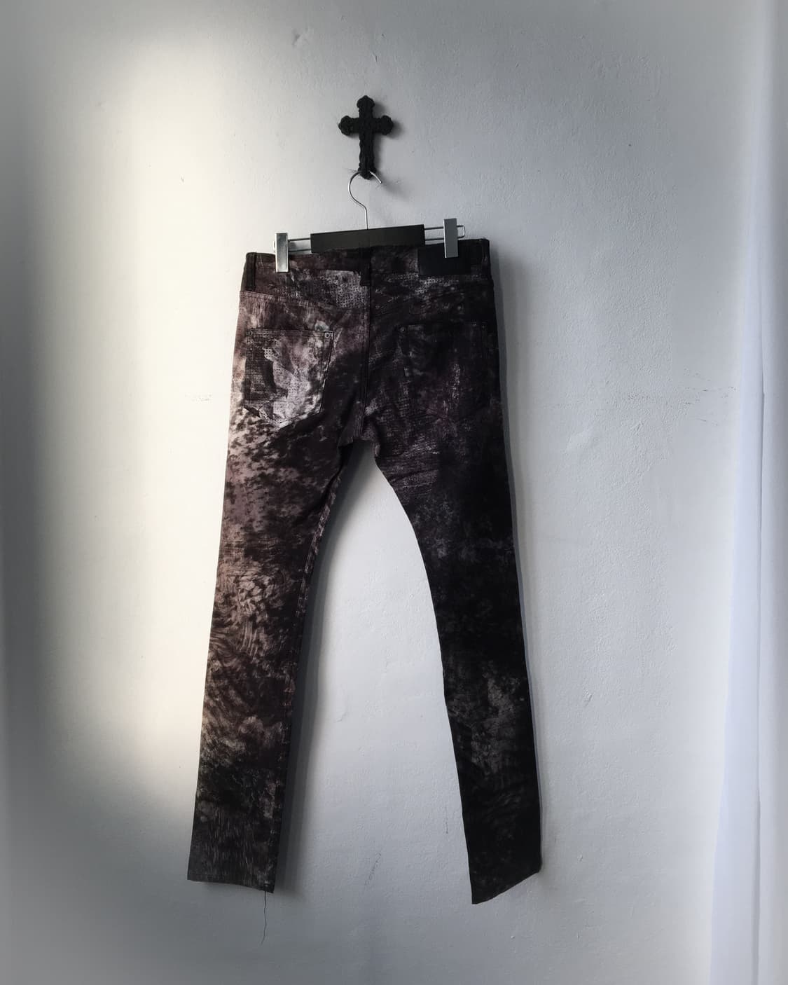 Grunge mood printing pants 상품이미지2