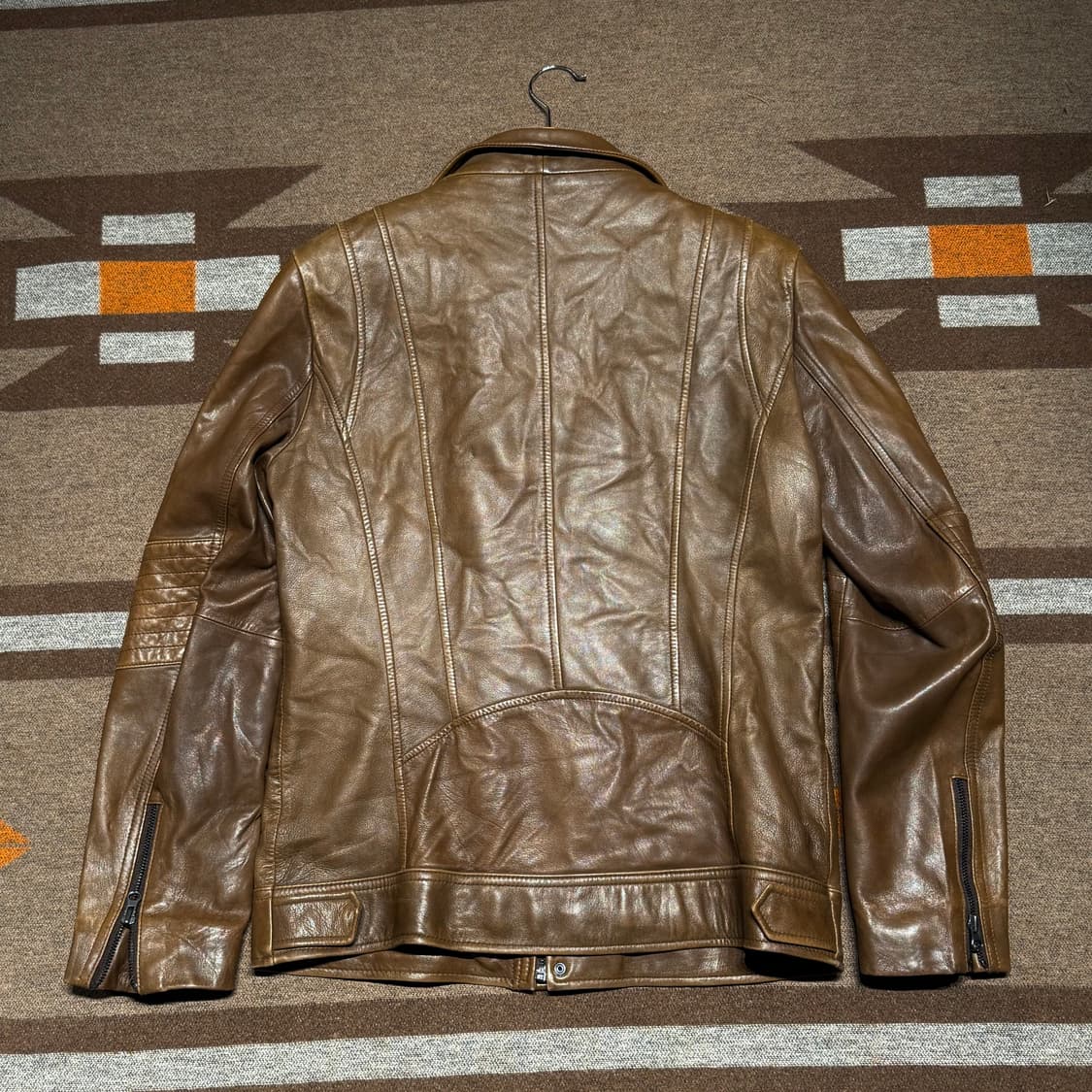 비욘드클로젯 남성 양가죽 자켓 브라운 100 상품이미지4