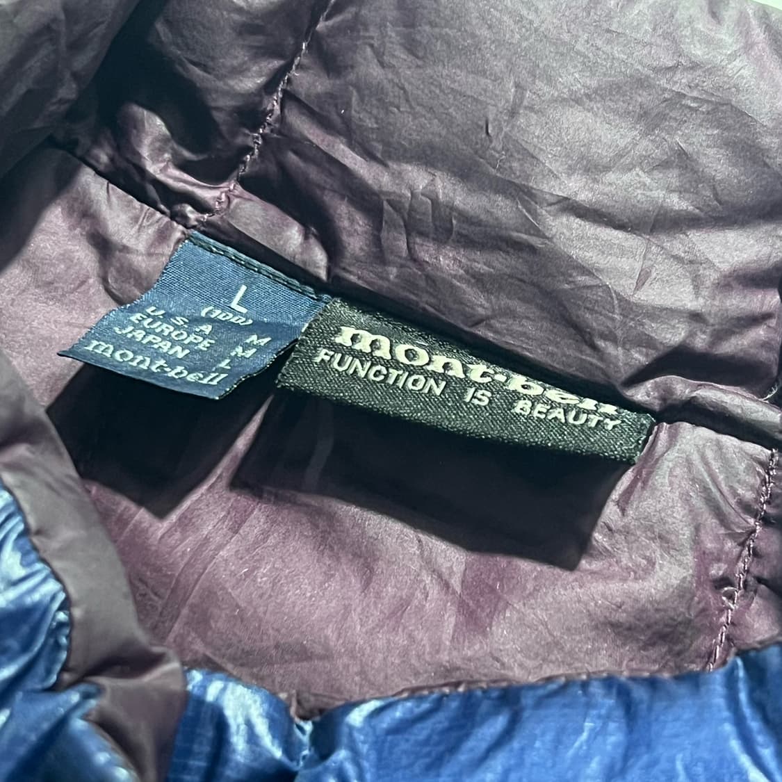 Montbell EX800 Light Weight Padding 상품이미지5