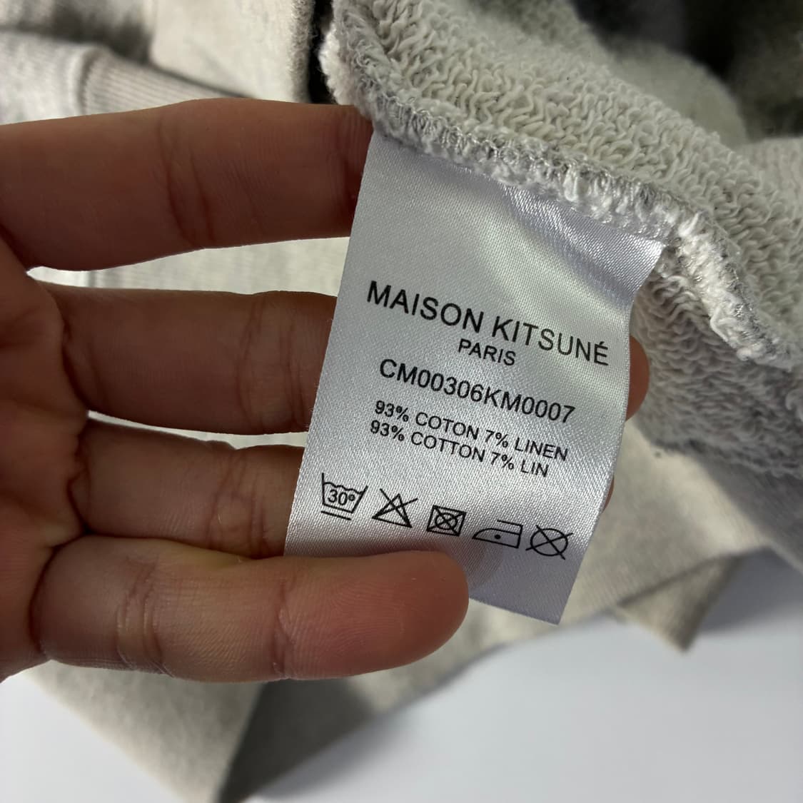 Masion Kitsune 메종키츠네 11주년 레몬 스웻맨투맨 상품이미지5