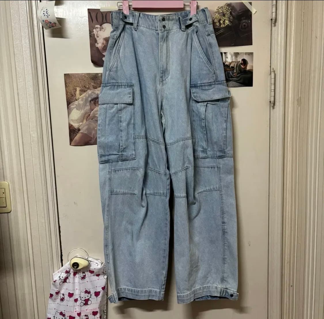 연청 카고바지 데님 상품이미지1