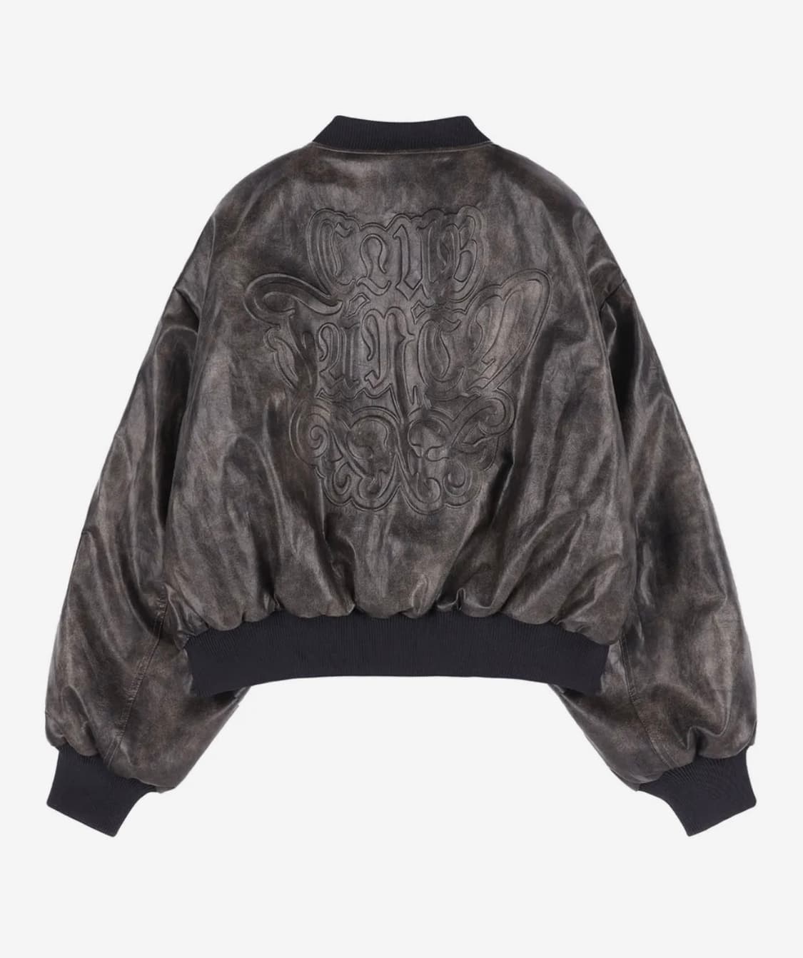 팬시클럽 퀄팅 리버시블 엠보 점퍼 black 상품이미지1