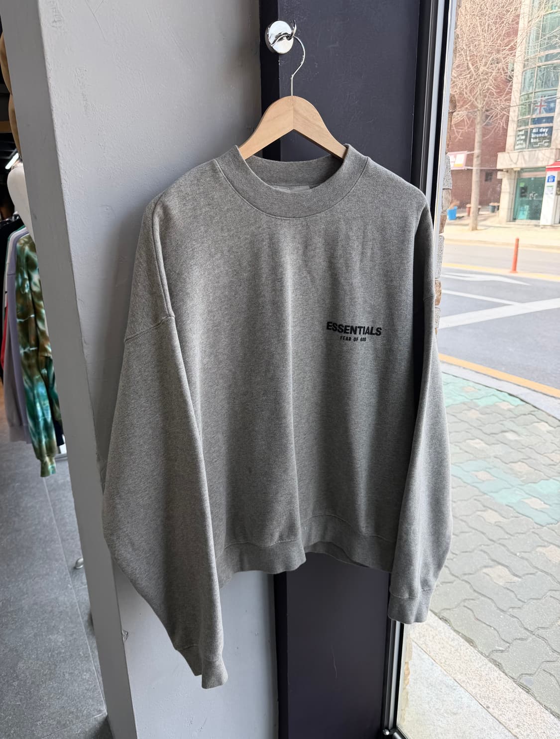 M/ 피어오브갓 에센셜 오트밀 스웻 맨투맨 상품이미지3