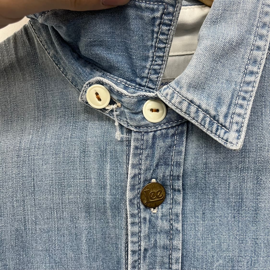 Lee 리 데님 롱 셔츠 여/M 상품이미지4