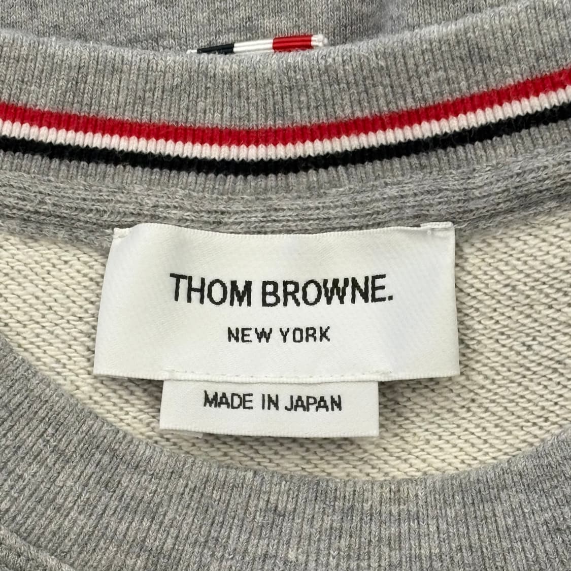 2 톰브라운 그레이 코튼 맨투맨 상품이미지4