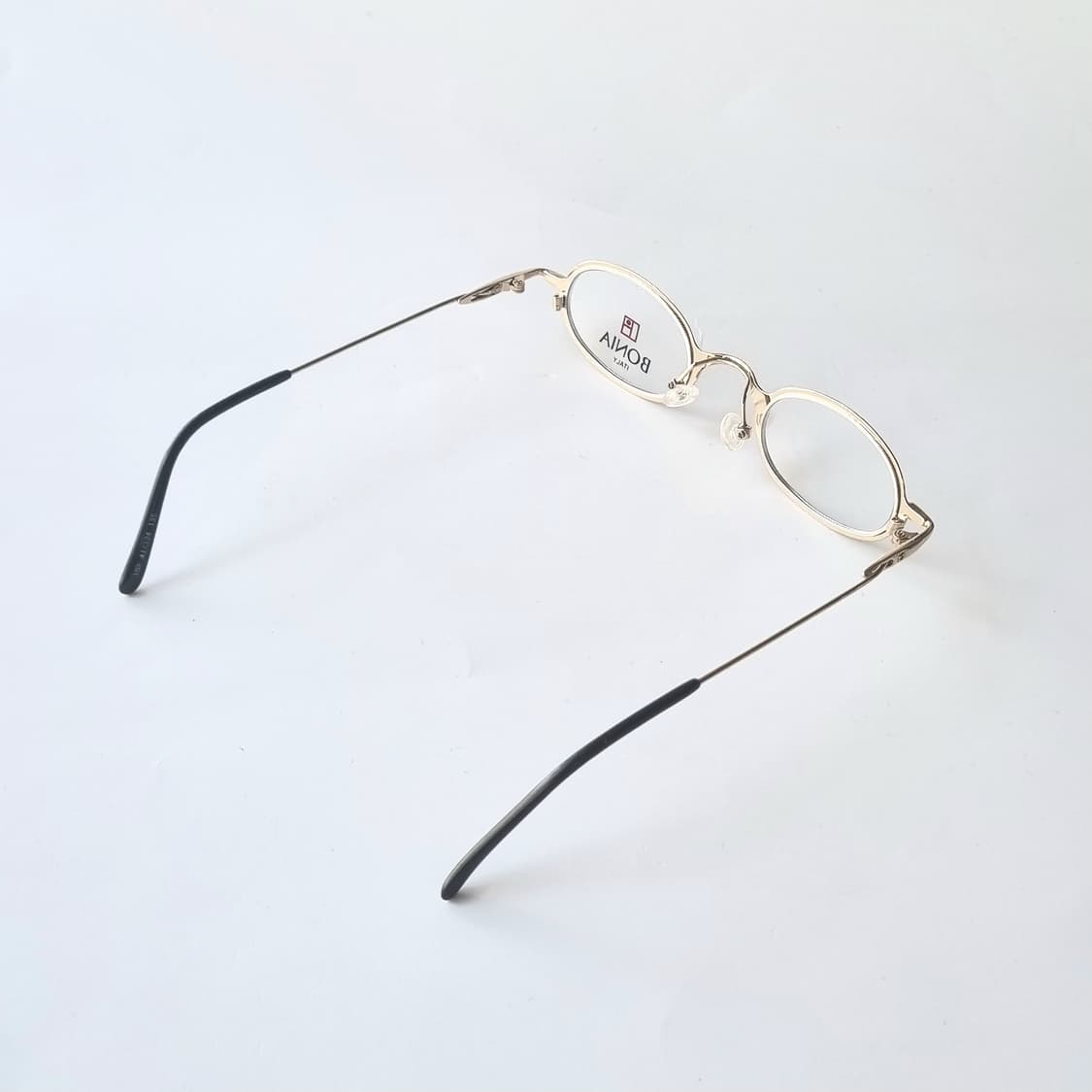 데드스탁 BONIA 빈티지 무드 미니멀 오벌 메탈 안경테 상품이미지6