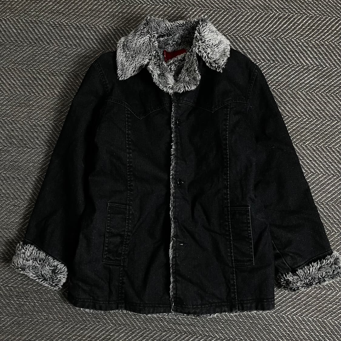 리바이스 레드탭 쉐르파 워크 자켓 블랙y 3374 상품이미지2