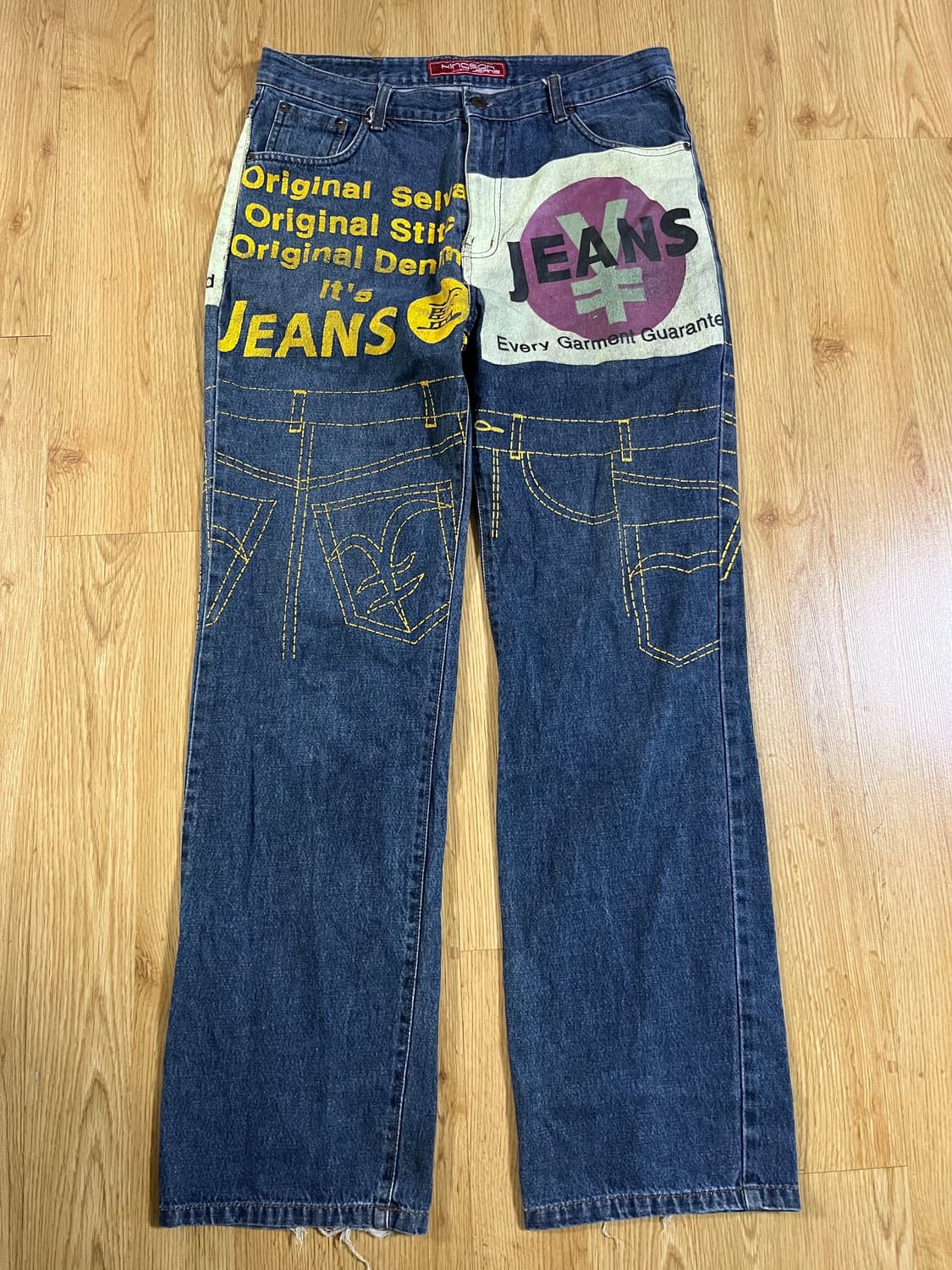 kingson 킹슨 그래픽 데님 상품이미지1