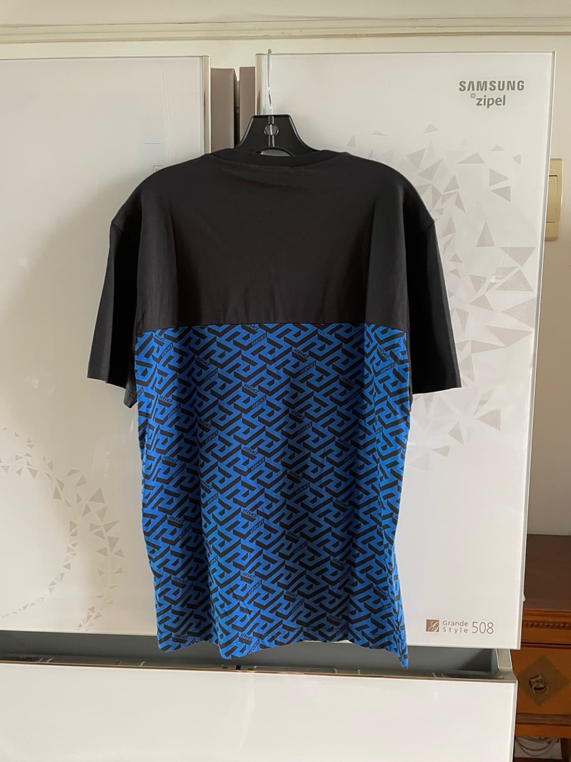 베르사체 모노그램 블루 블랙 반팔티셔츠 정품 신품 상품이미지6