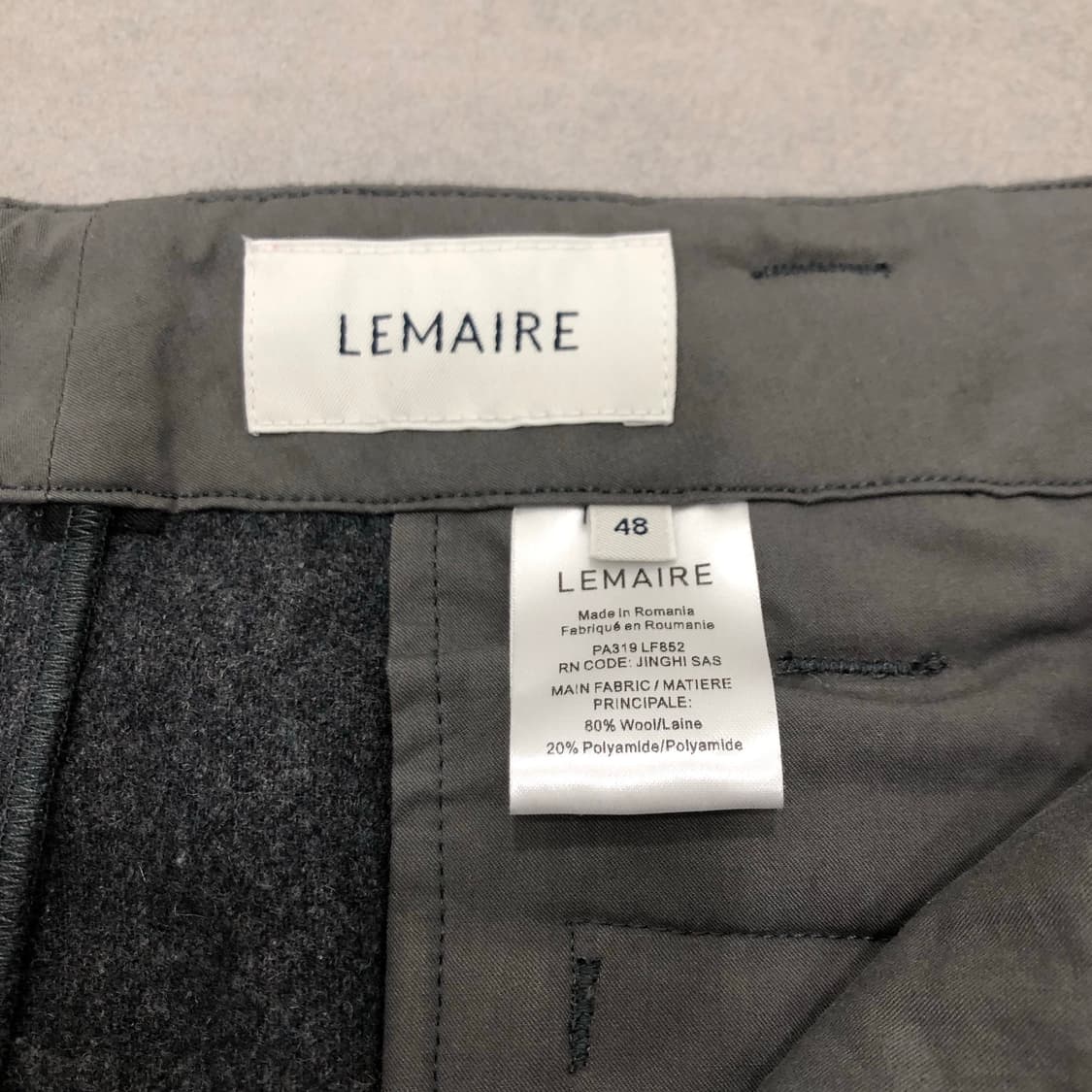 르메르 울 팬츠 슬랙스 바지 48 상품이미지4