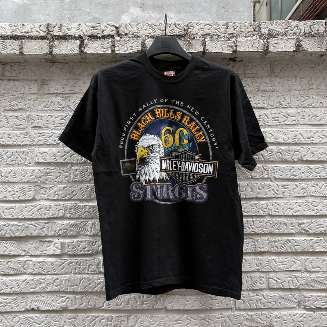 🇺🇸 00s 할리데이비슨 sturgis 랠리 반팔 상품이미지3