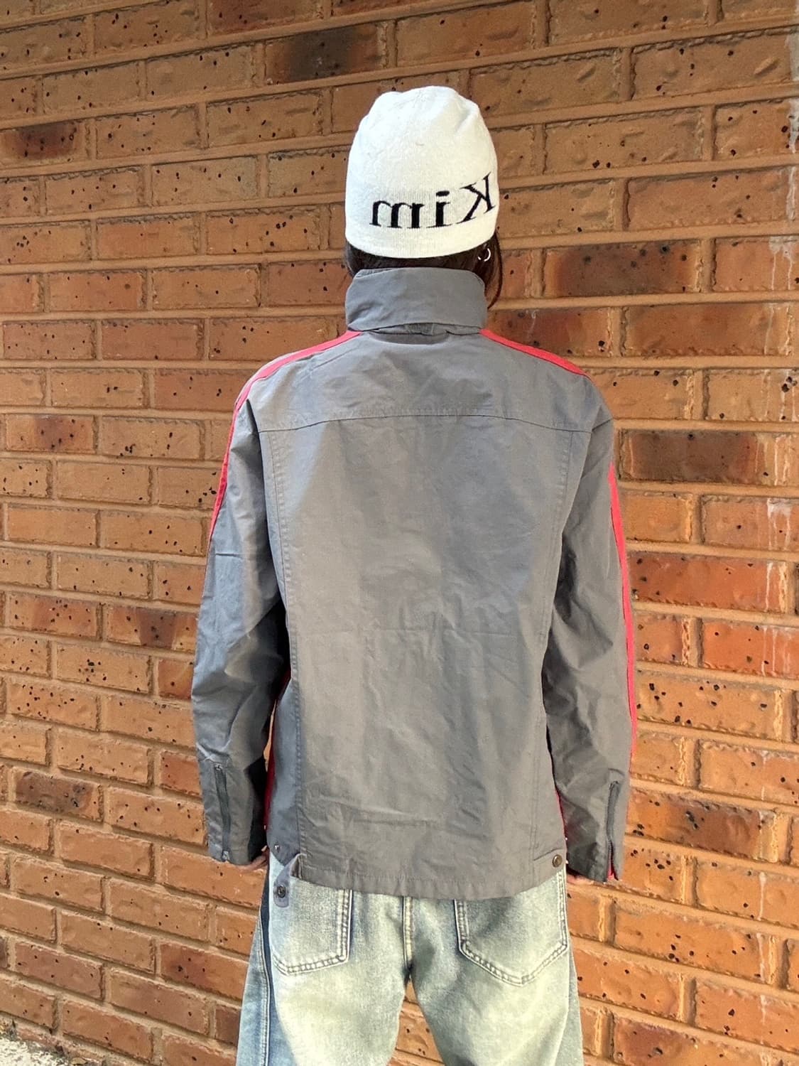 90s 올드스쿨 LEVI’S레이싱 라인 집업 점퍼 상품이미지4