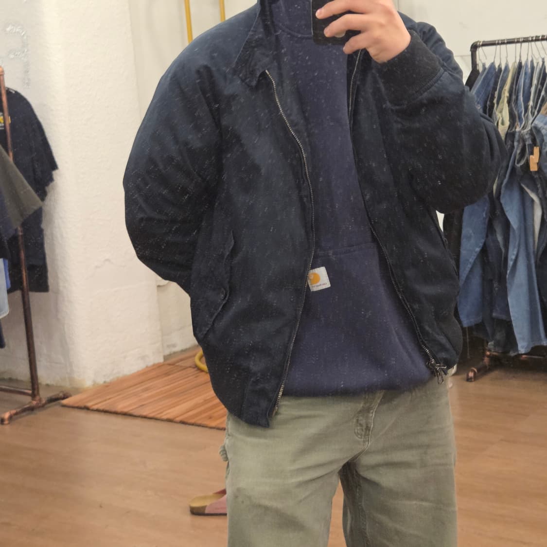 올드 폴로 바라쿠타 자켓 L g9자켓 투웨이지퍼 상품이미지9