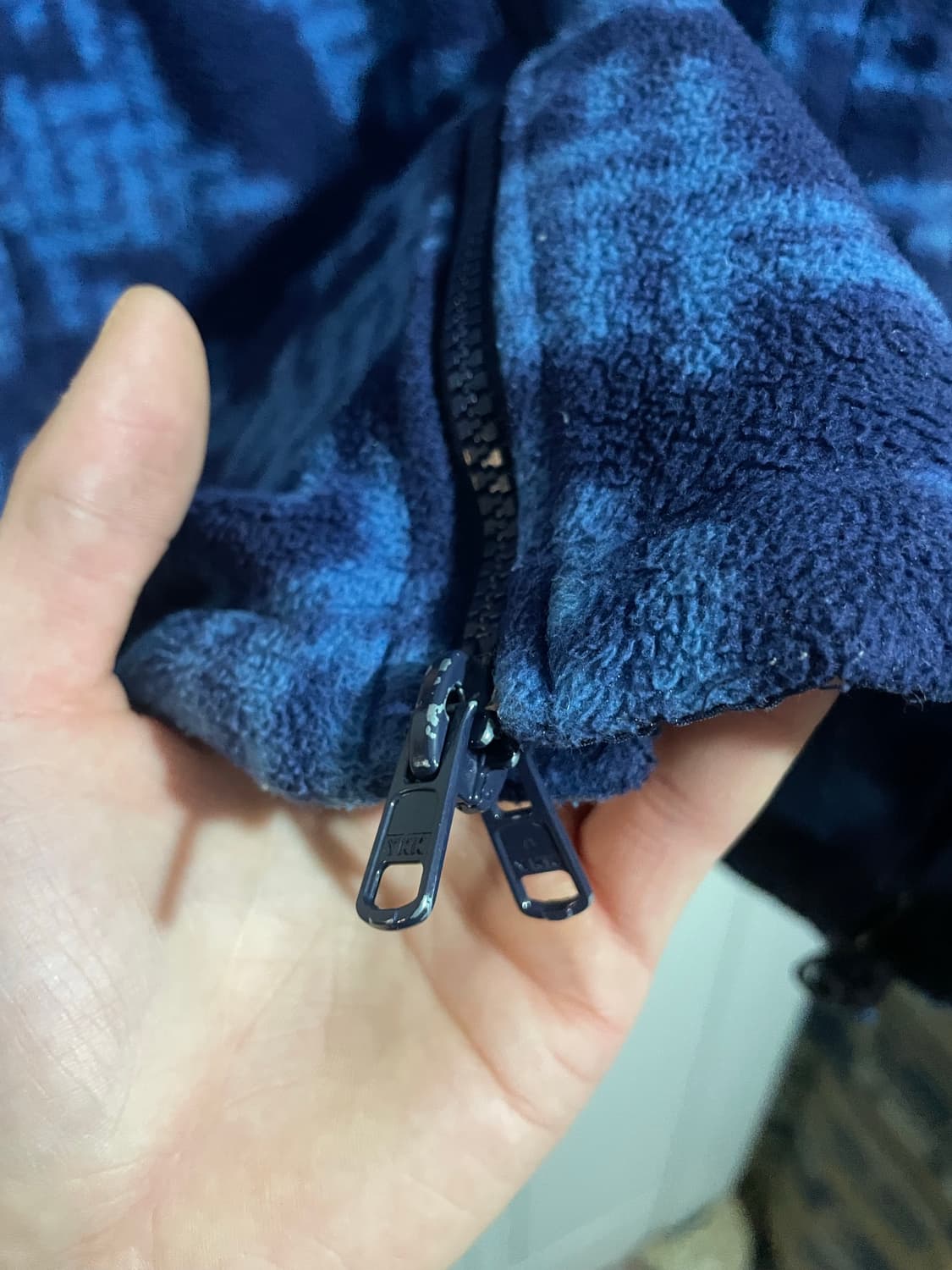 패턴 플리스 자켓 상품이미지7