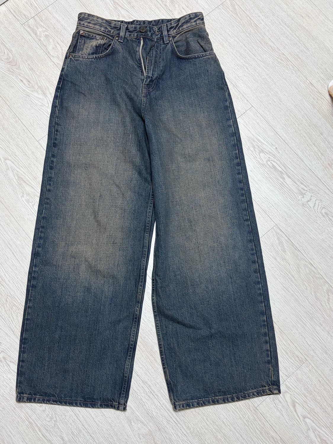 자라 배기핏 청바지 34 상품이미지1