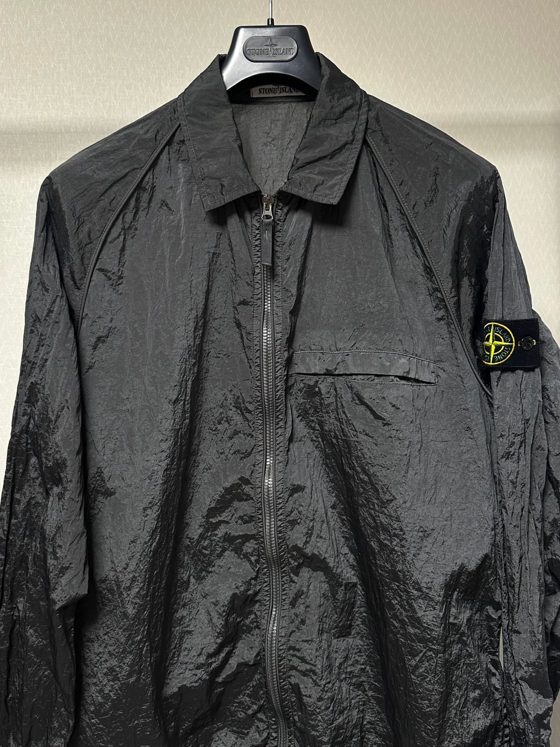 스톤아일랜드 나일론메탈 패커블 자켓 XL(105-110) 국내판 상품이미지1