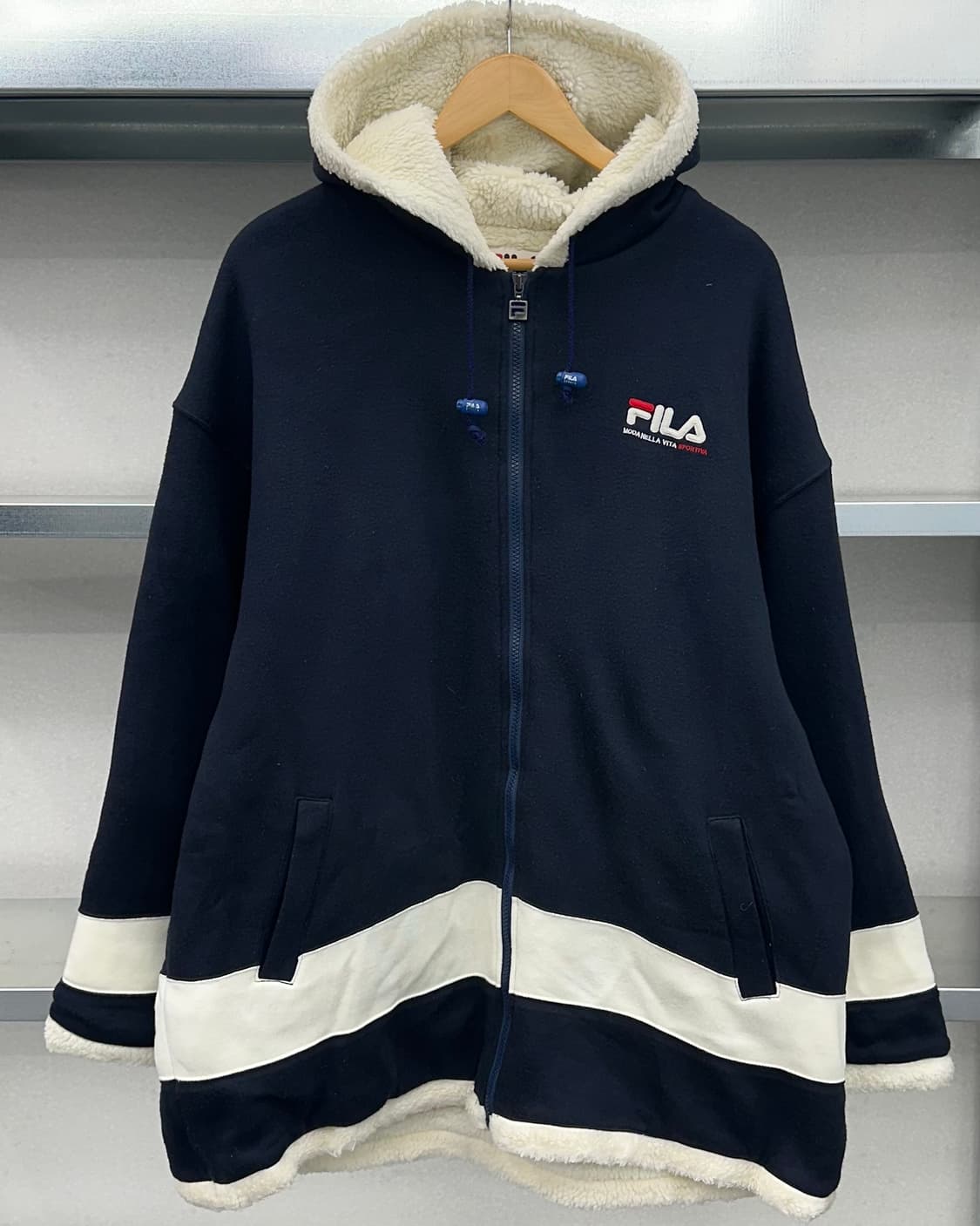 (XL)90'S FILA 양털 자켓-M1495 상품이미지1
