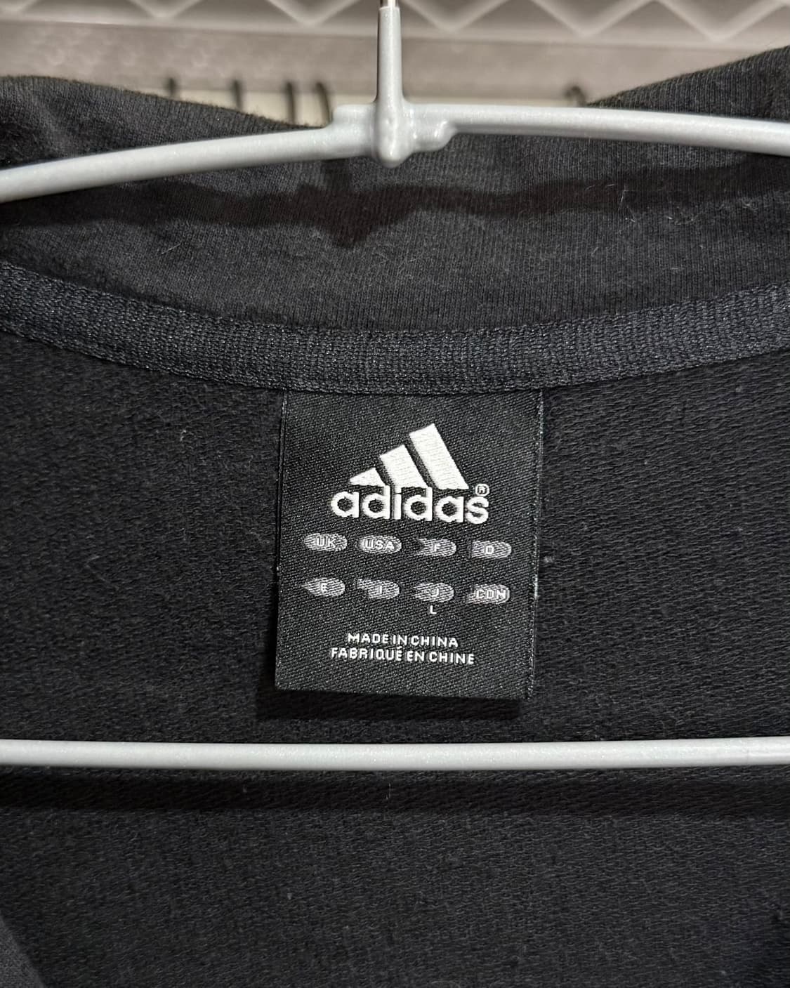 아디다스 블랙 투웨이 집업 져지 상품이미지7