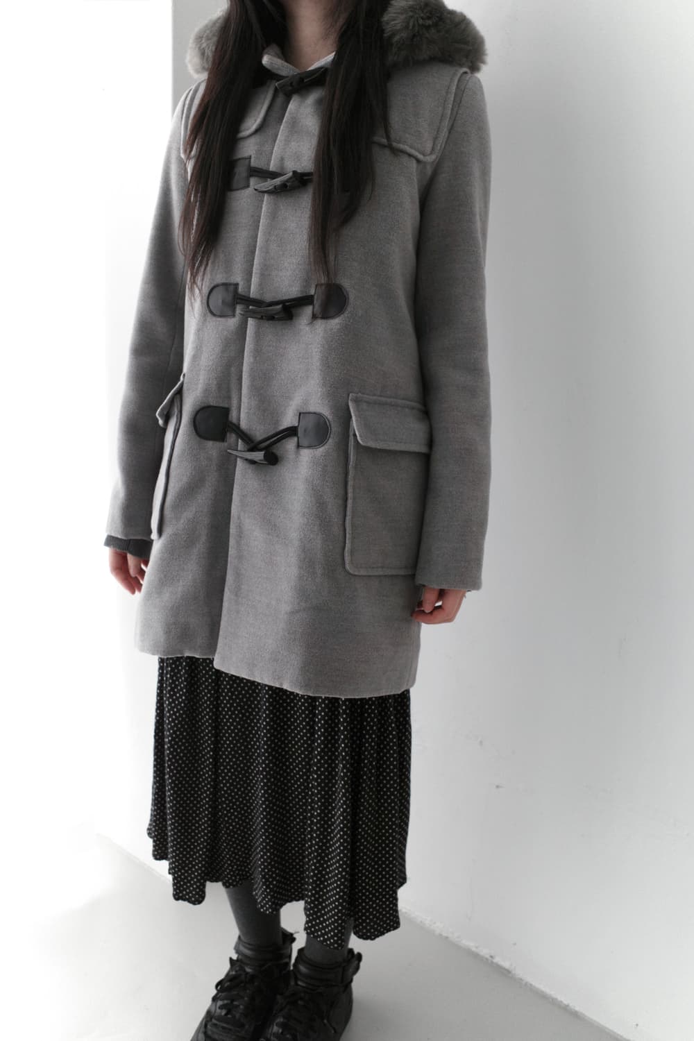 egoist) fur duffle coat 상품이미지5