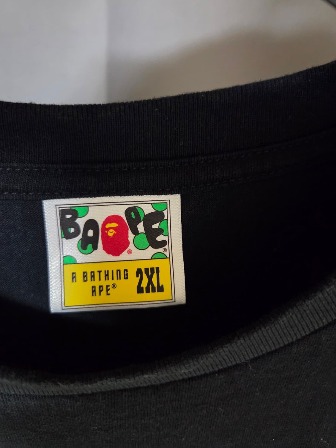 베이프 닌자 컬리지 티셔츠 팝니다xxl 상품이미지4