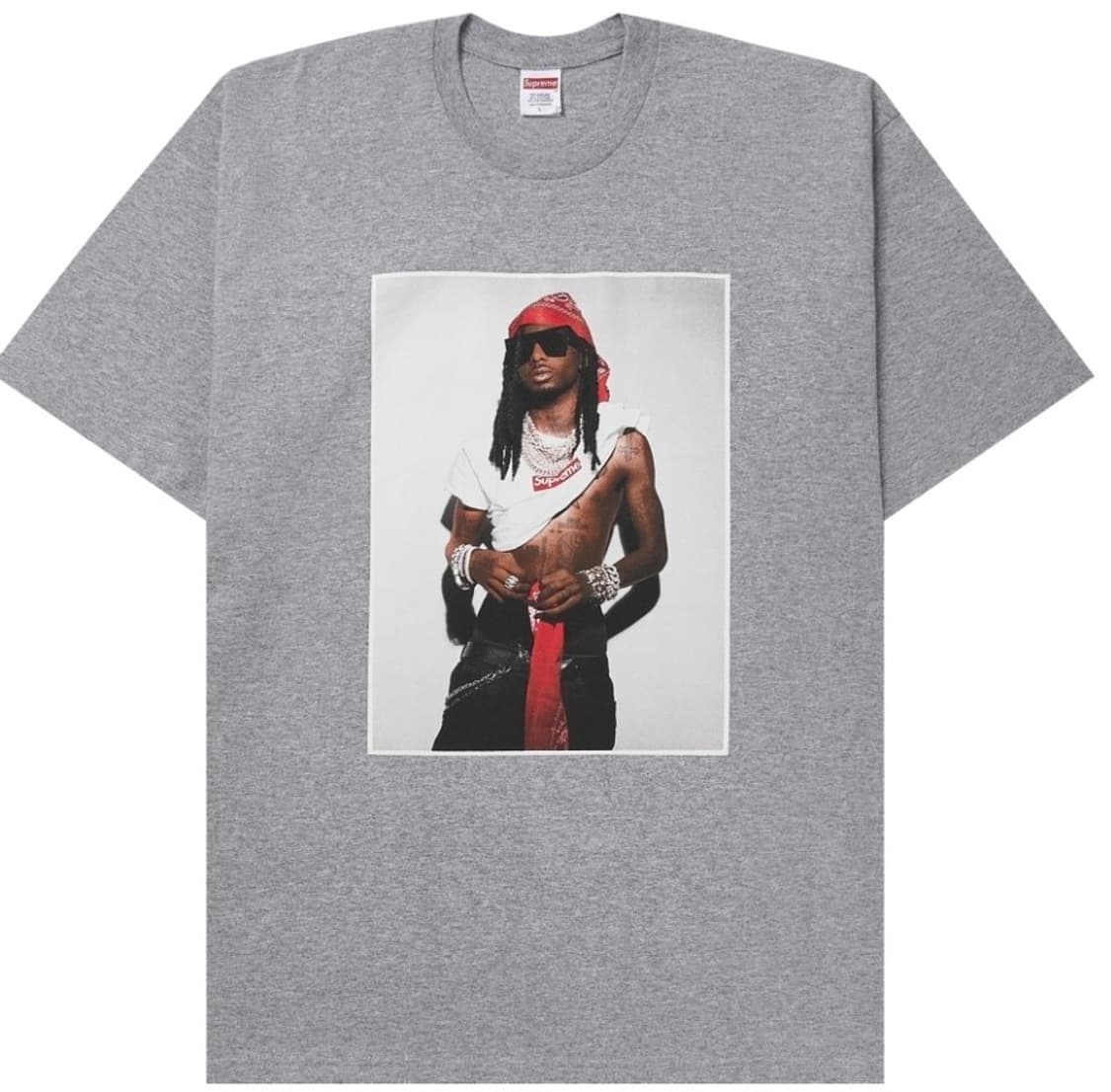 Supreme × Playboi carti 콜라보 티셔츠 상품이미지1