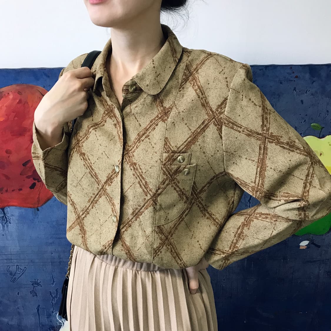 B6) Japan Vintage Blouse 상품이미지6