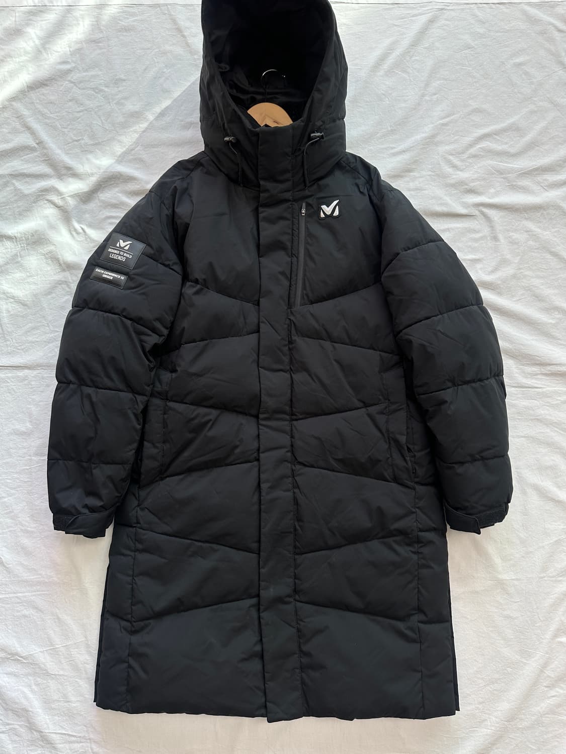 밀레 아웃도어 남성 롱패딩 상품이미지1