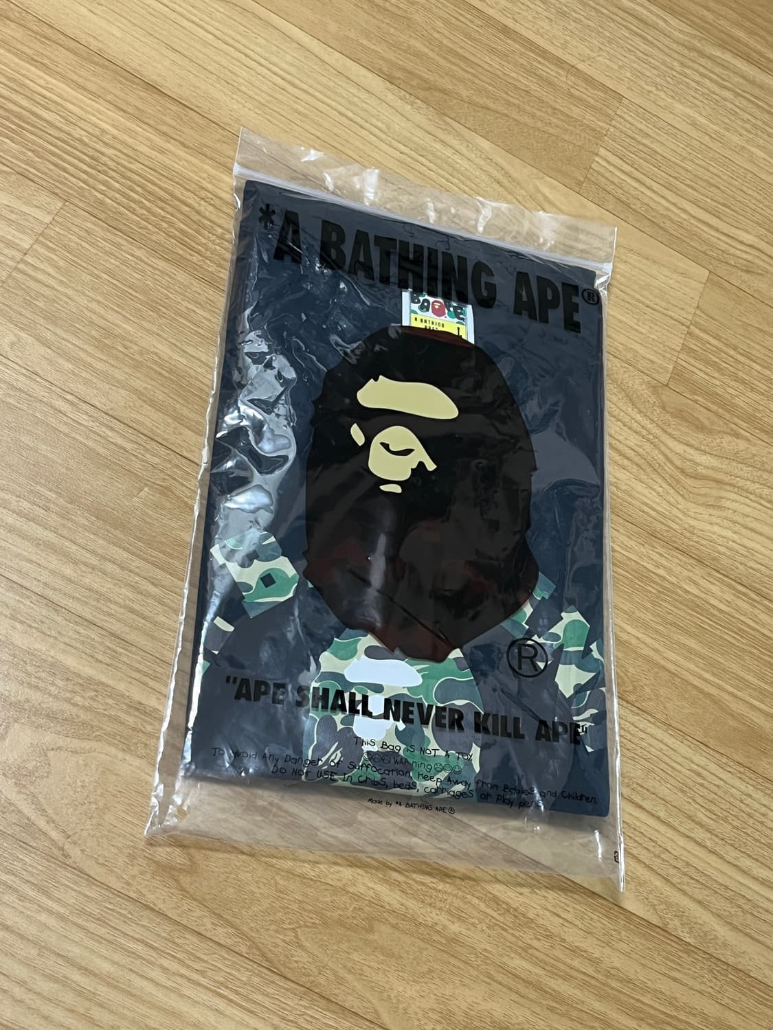 [L]베이프 컬리지 반팔 카모 상품이미지2