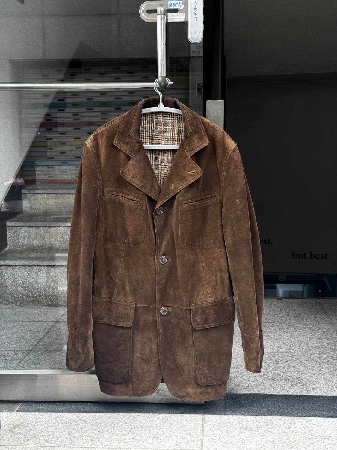 Salvatore Ferragamo 스웨이드 자켓  상품이미지1