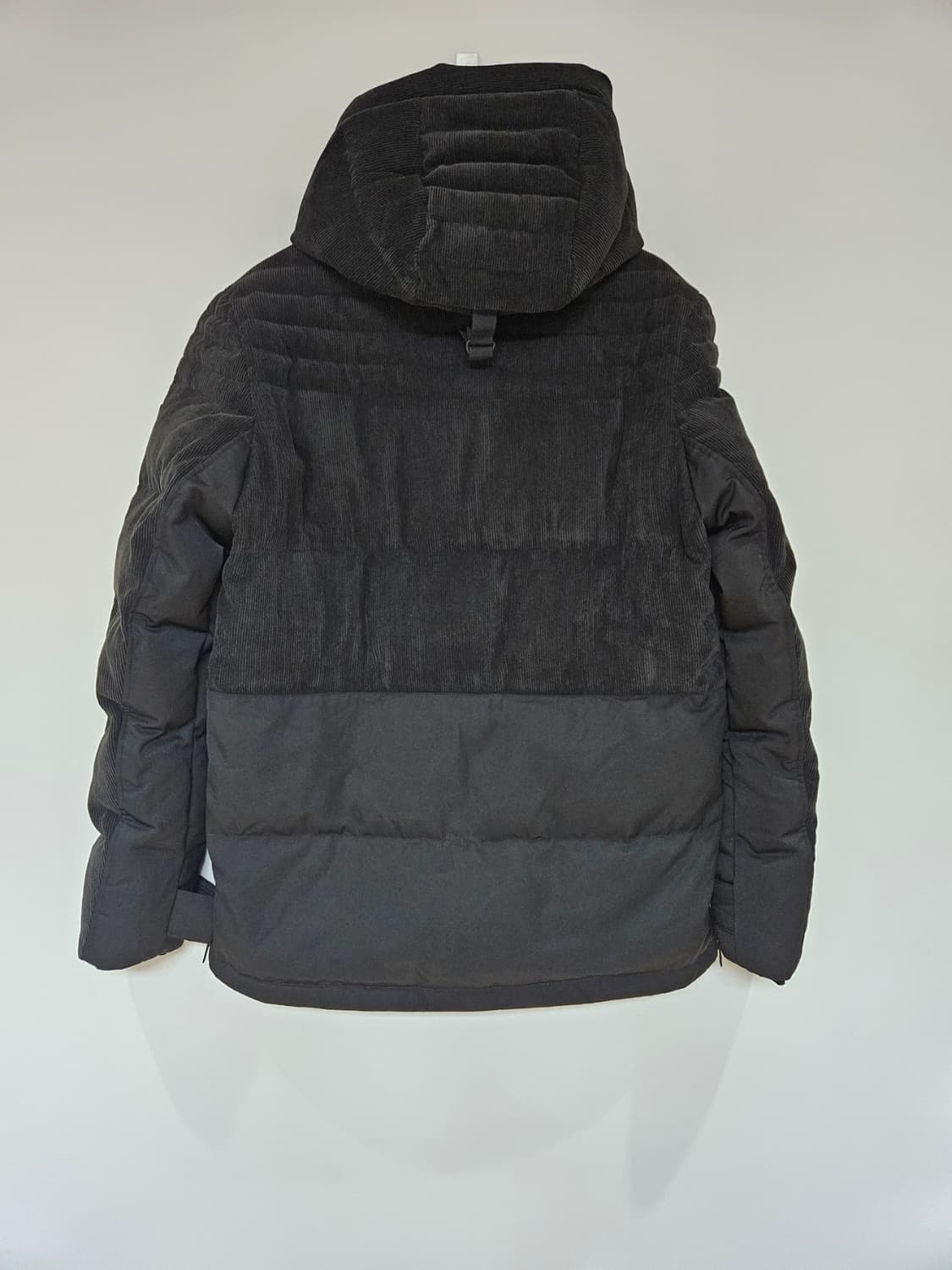 무스너클 블랙 코듀로이 패딩 shipyard jacket 상품이미지3