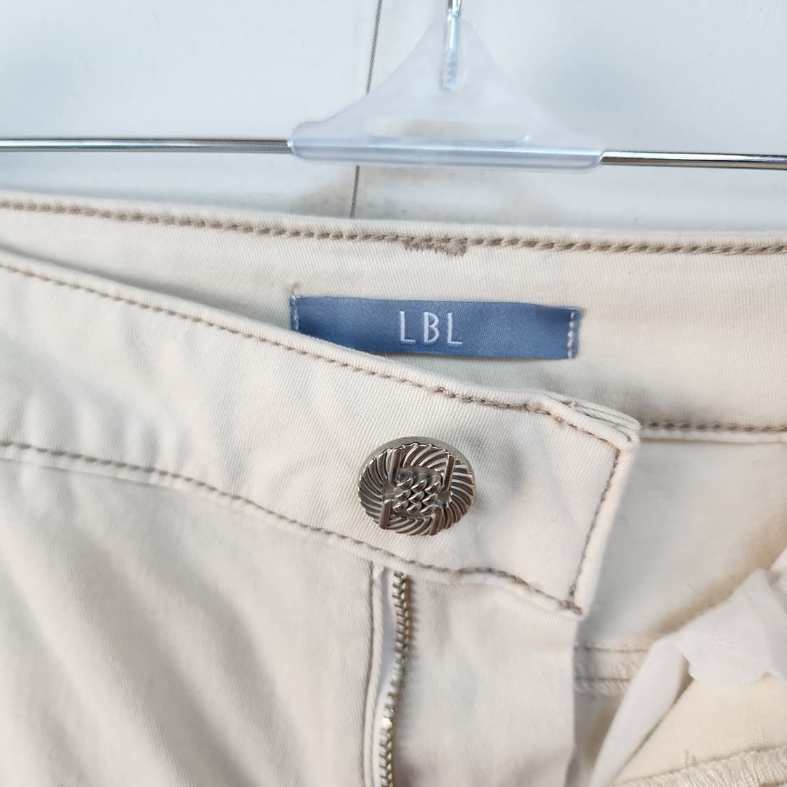 LBL 아이보리 와이드 데님 팬츠 상품이미지2