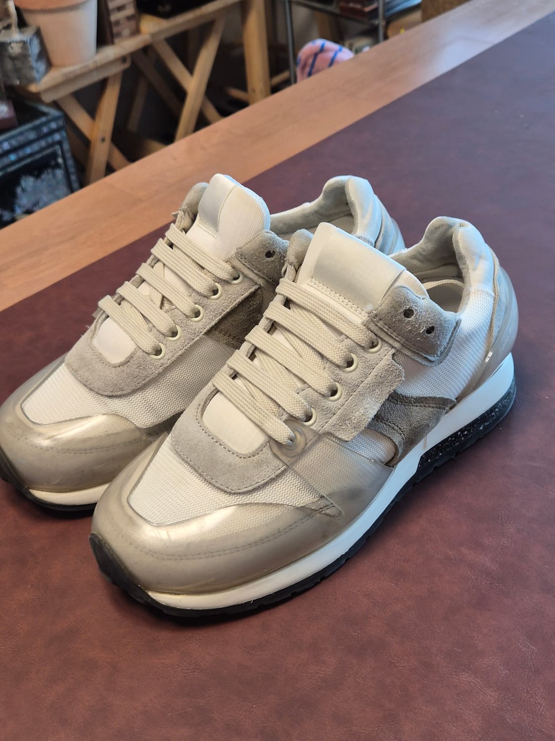 250-255(39) 정품 아크네 스튜디오 지미라벨 스니커즈  상품이미지4